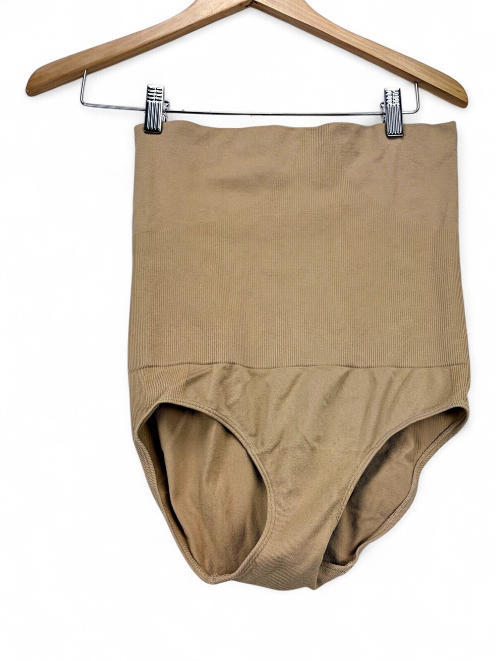 Ingrid + Isabel High-Waist Shapewear Briefs Size L Nude